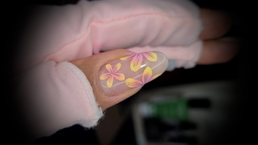 Ombre florals (super easy)