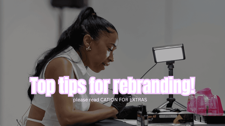 Some tips on rebranding without panic!