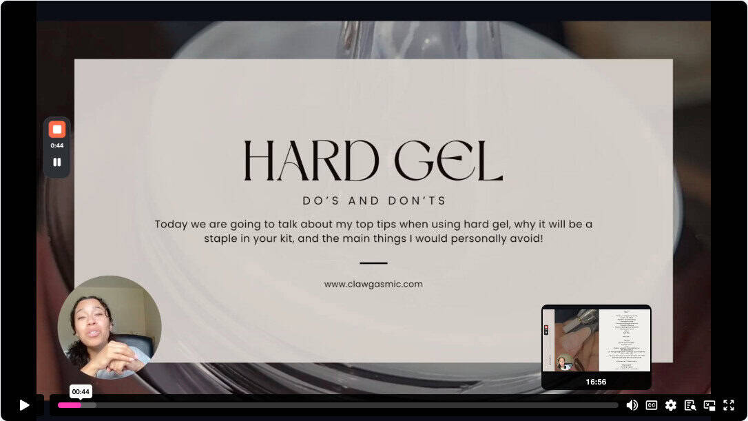 The Clawgasmic Hard Gel Masterclass
